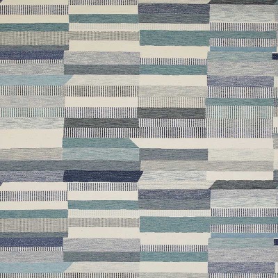 Annie Albers Black Mountain Fabric in Indigo